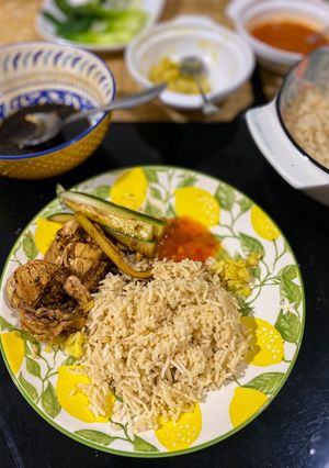 A picture of Pot Chicken Rice (Healthy & Easy).
