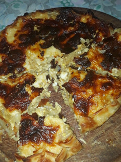 Una foto de Tarta de pollo (vegetariana)