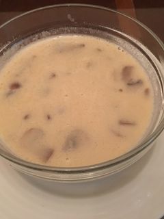 صورة لوصفة شوربة المشروم (الفطر)