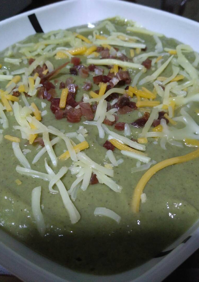 Una foto de Crema de espárragos