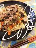 Yaki Udon with Costco Bulgogi Beef