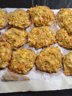 Una foto de Croquetas de zucchinis y zanahorias