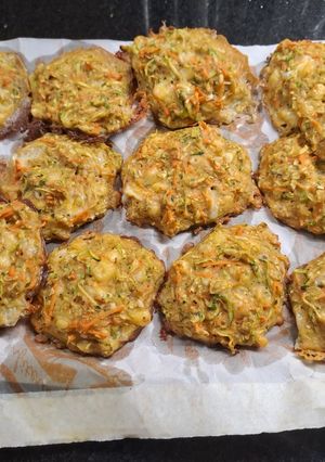 Una foto de Croquetas de zucchinis y zanahorias