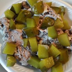 A picture of Pickles and Ice cream.