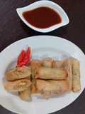 Lumpia isi bihun telur