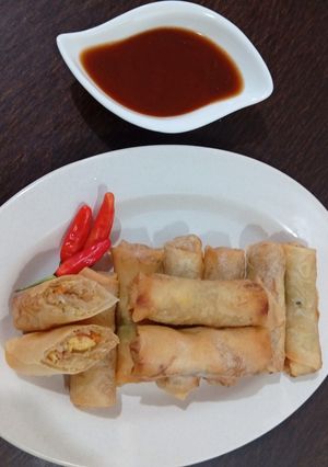 Foto resep Lumpia isi bihun telur
