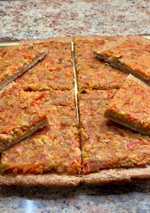 Una foto de Coca de Tomate 🍅 Integral Valenciana