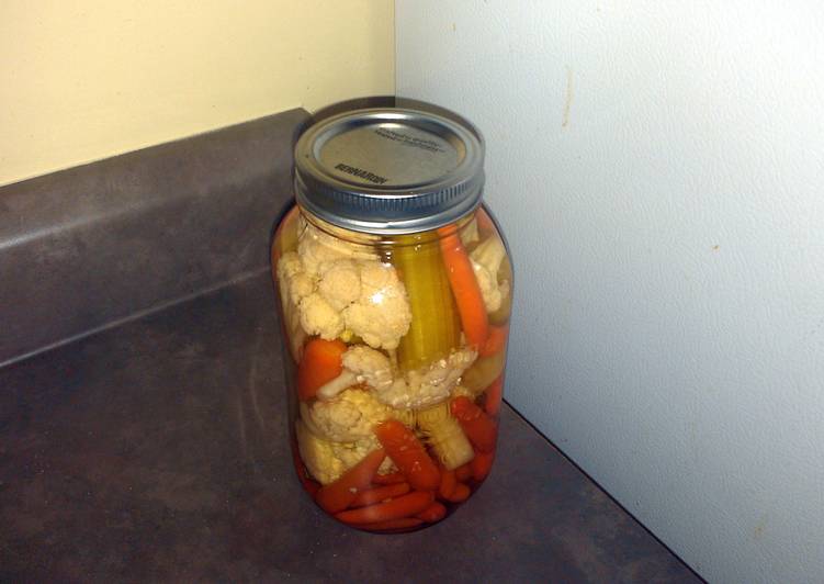 How to Make Perfect hot pickled veggies