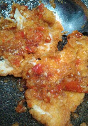 Foto resep Ayam geprek tepung
