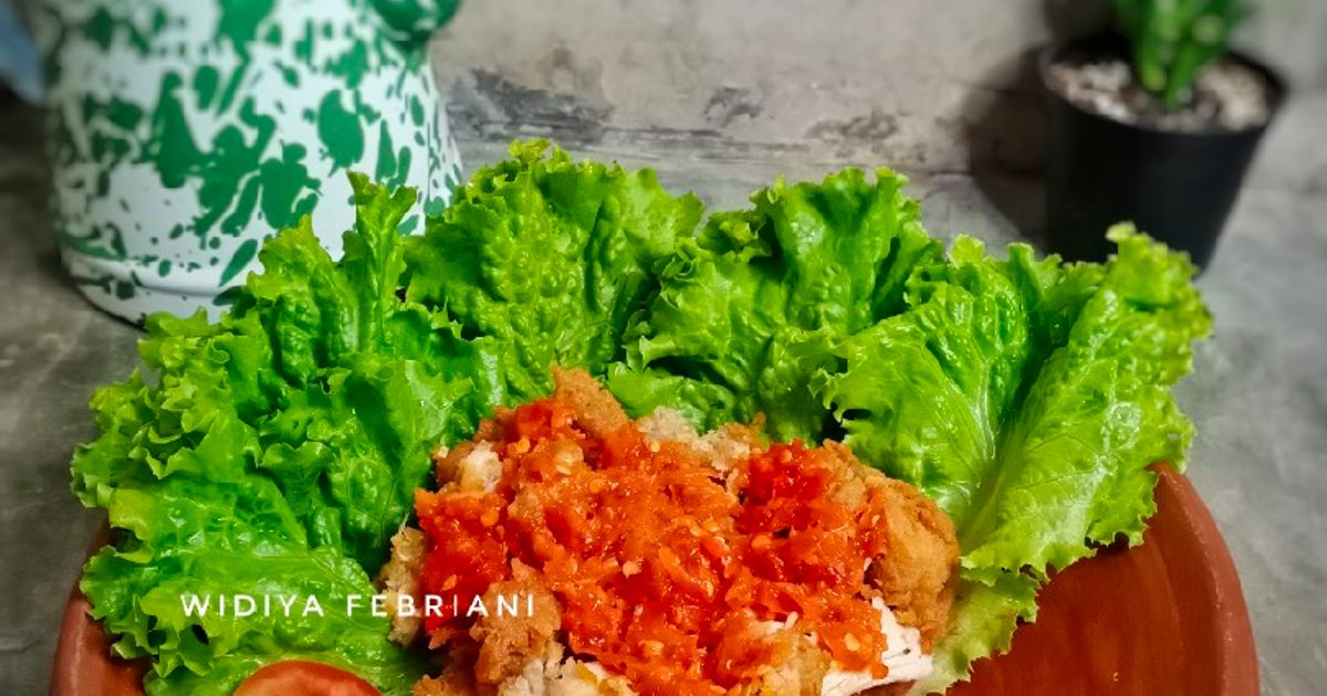 Ayam Geprek Sambal Korek