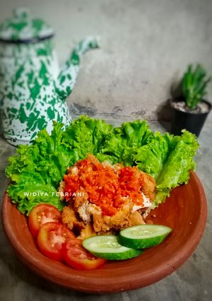 Foto resep Ayam Geprek Sambal Korek