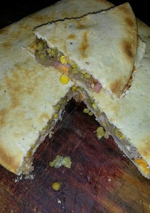 Una foto de Baurú de pizza