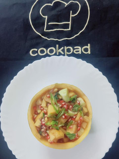 A picture of Muskmelon salad.