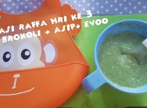 Foto resep Pure brokoli + asip + evoo