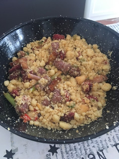 Una foto de Migas con harina