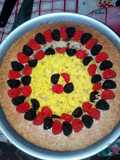 Torta bizcochuelo confite