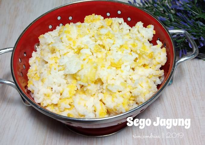 Resep: Sego Jagung Rice Cooker Kekinian