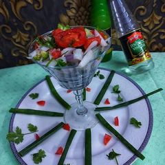 A picture of Kachumbar Salad.