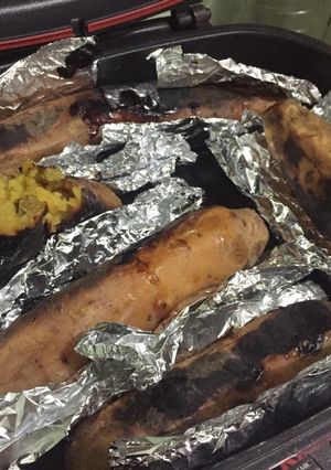 Foto resep Ubi Bakar Cilembu Happycall (no oven)