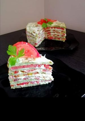 Фото Кабачковий торт.