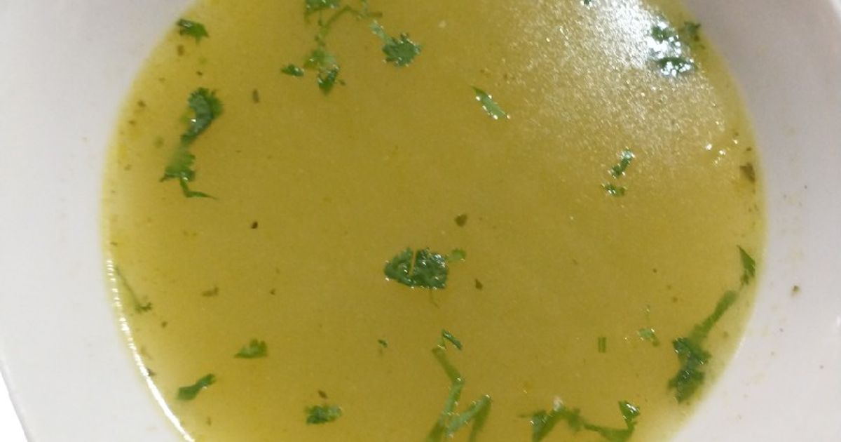 Consomé Verde De Pollo Receta de Jose Vega Martines- Cookpad