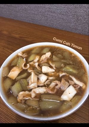 Foto resep Cumi Cah Timun