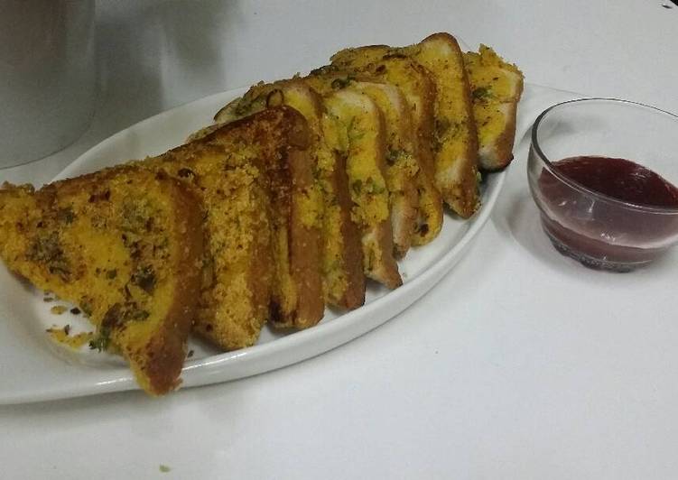 Crispy Sooji Toast Crispy Sooji Toast