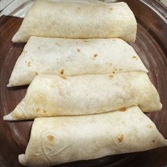 A picture of Copycat Taco Bell Bean Burrito.