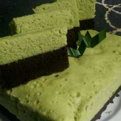 A picture of Brownies Pandan Coklat versi Hemat😘.