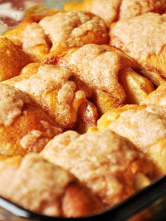 A picture of Crescent Roll Mountain Dew Apple Dumplings.