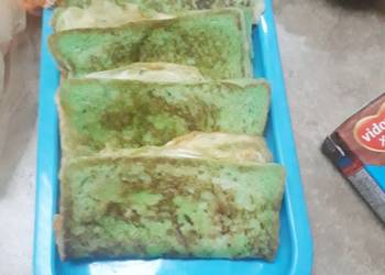 Resep Terbaru Roti jhon pandan super simpel Paling Enak