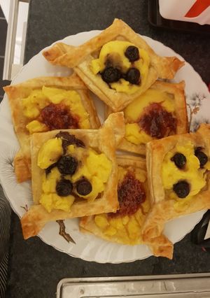 صورة لوصفة حلو بالباف بايستري/،wiener brod/فطائر الدنماركية