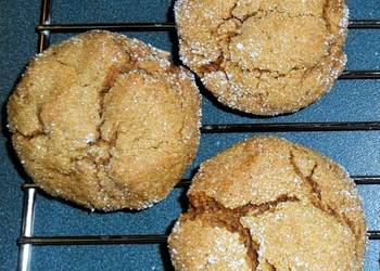 Easy Fast Cooking Molasses Cookies Delicious and Healthy