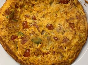 Foto di Frittata di tonno,pomodorini e erbe aromatiche