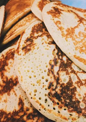 صورة لوصفة بان كيك الموز