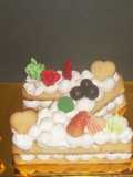 Tarta de letras