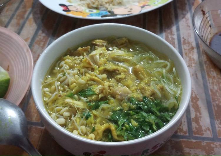 Cara Mudah Membuat Soto ayam Menggugah Selera