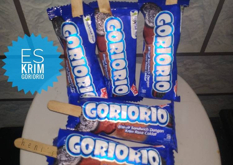 Bagaimana Membuat 53. Es Krim Goriorio, Lezat