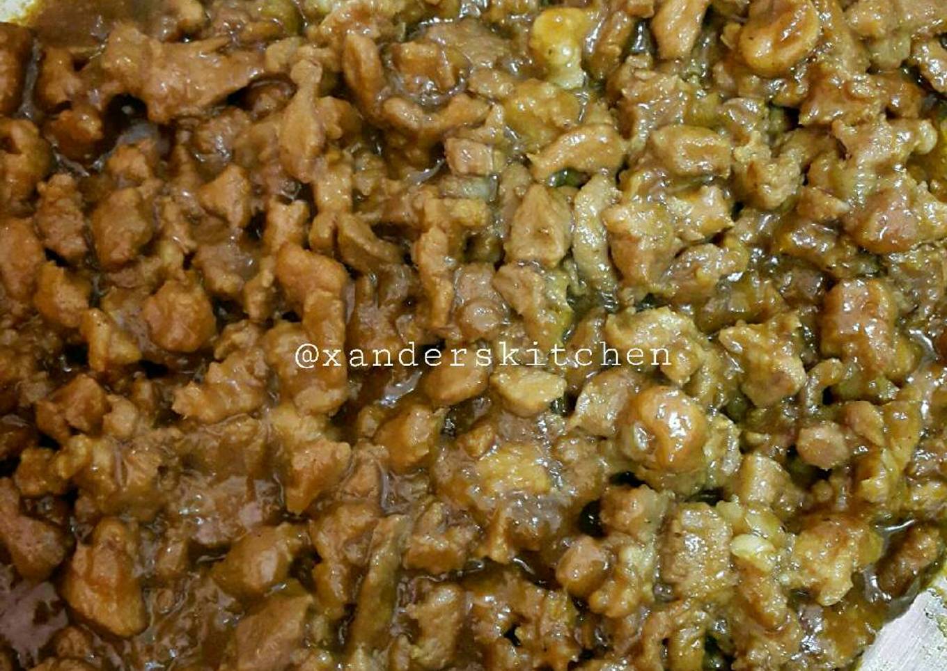 DAGING KECAP buat ISI BAKPAO