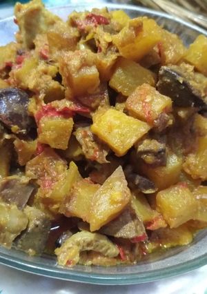 Foto resep Sambal goreng kentang ati