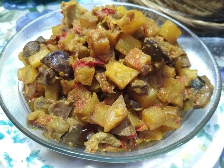 Cara Mudah Menyiapkan Resep Sambal goreng kentang ati yang Enak Banget Anti Ribet, Uenak Banget