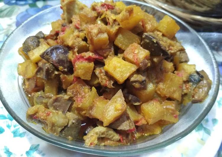 Sambal goreng kentang ati