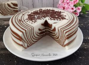 Foto resep Puding Zebra (Puding Busa)