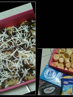 Foto resep Pisang cosuke (coklat, susu, keju)