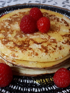 Una foto de Mini pancakes o tortitas