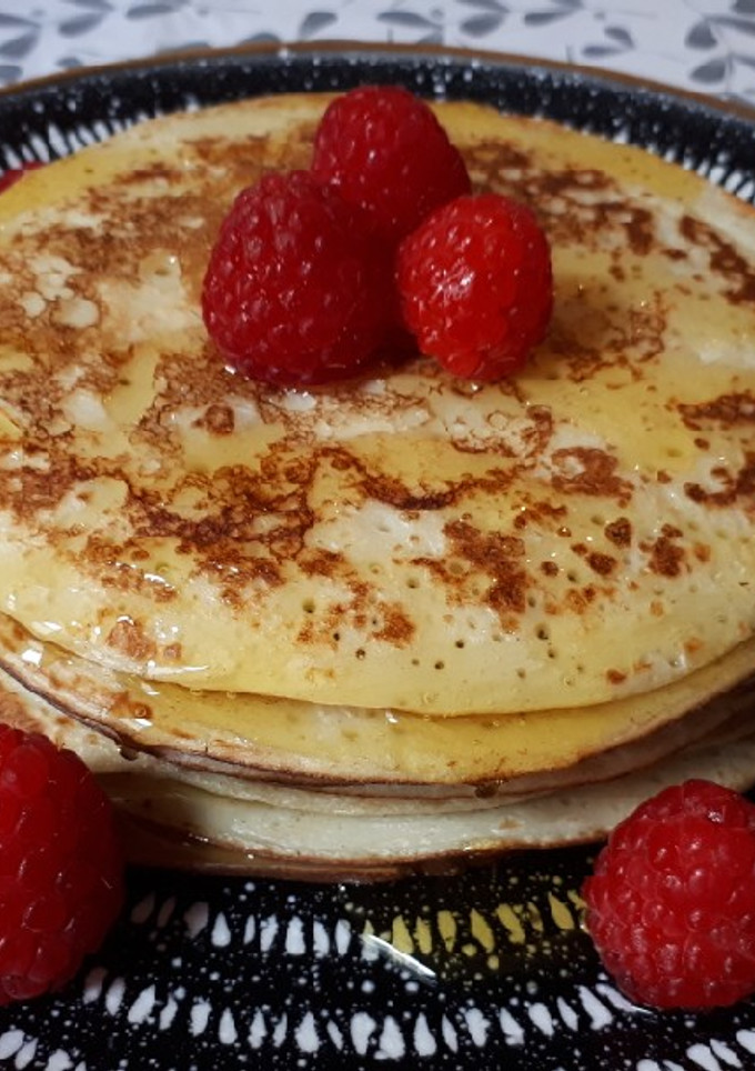 Una foto de Mini pancakes o tortitas