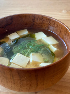 A picture of Japanese Authentic Miso Soup.