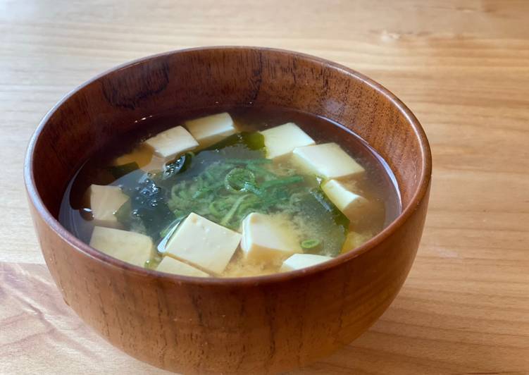 Japanese Authentic Miso Soup