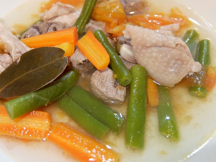 Bagaimana Membuat Asem asem daging ayam homesick Anti Gagal