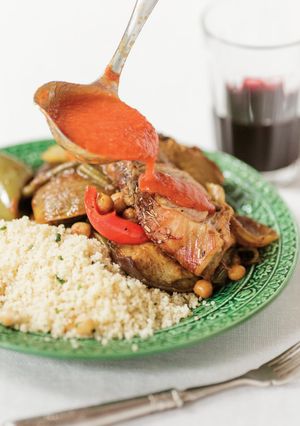 A picture of Vegetable Couscous.